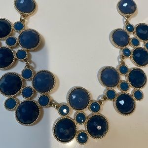 Costume jewelry necklaces, various, gold and silver